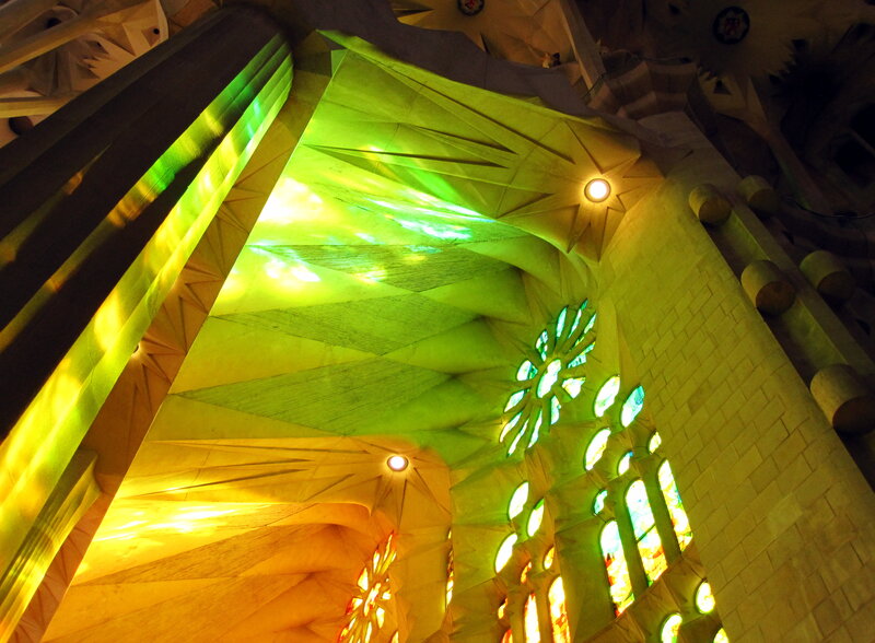 Cathedral Ceiling Interior — Green