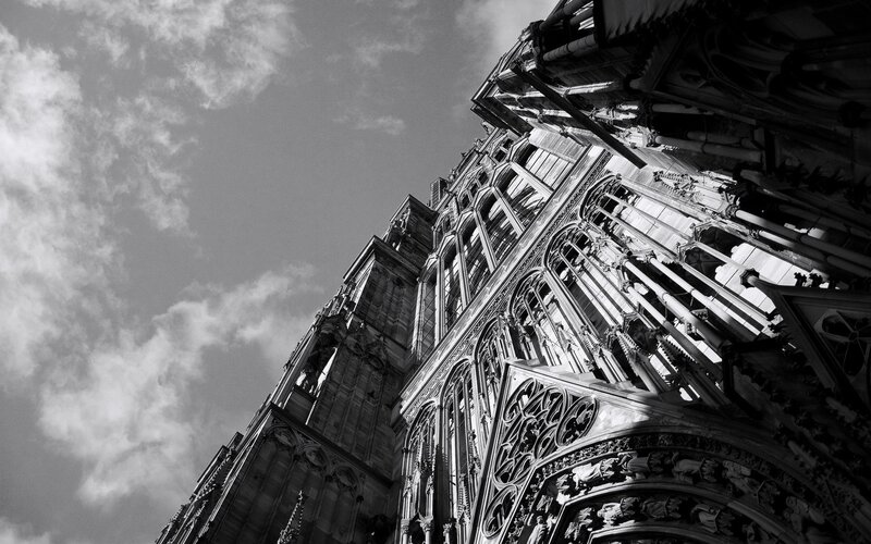 Cathedral Facade — Black