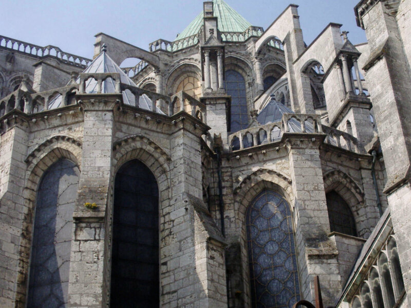 Cathedral Facade — Gray