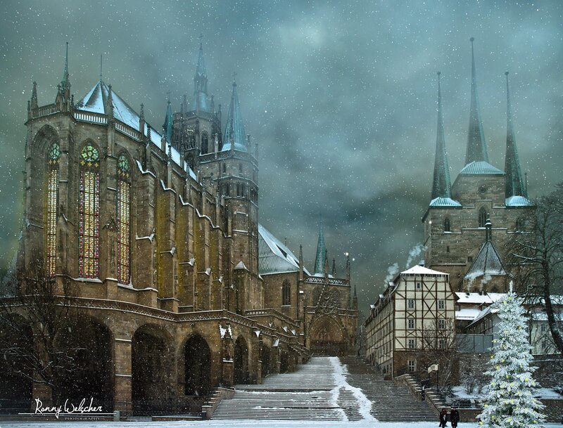 Cathedral in Snow