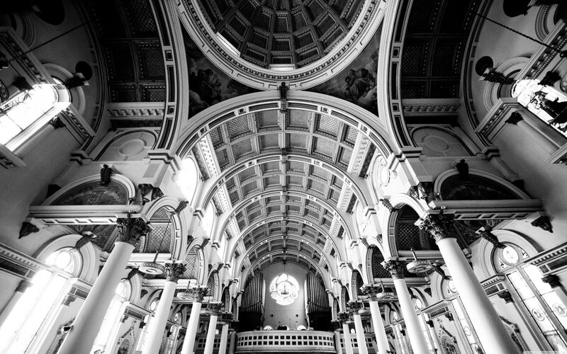 Cathedral interior architecture