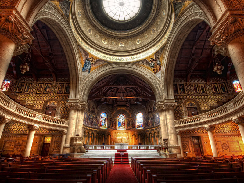 Cathedral Interior — Brown, Grand