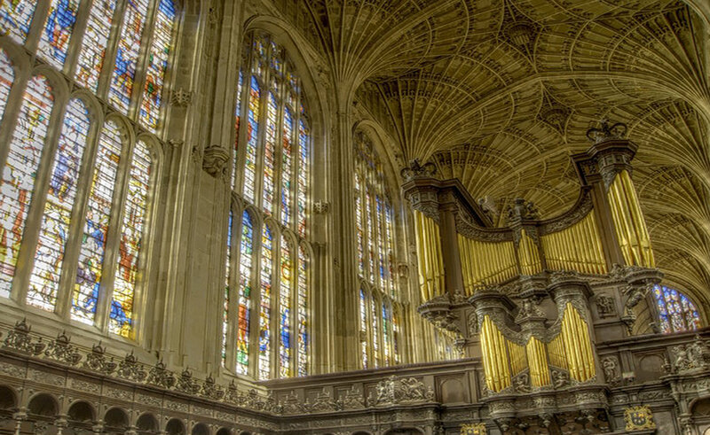 Cathedral Interior — Gold, Grand