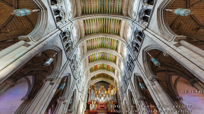 Cathedral Interior — Gray