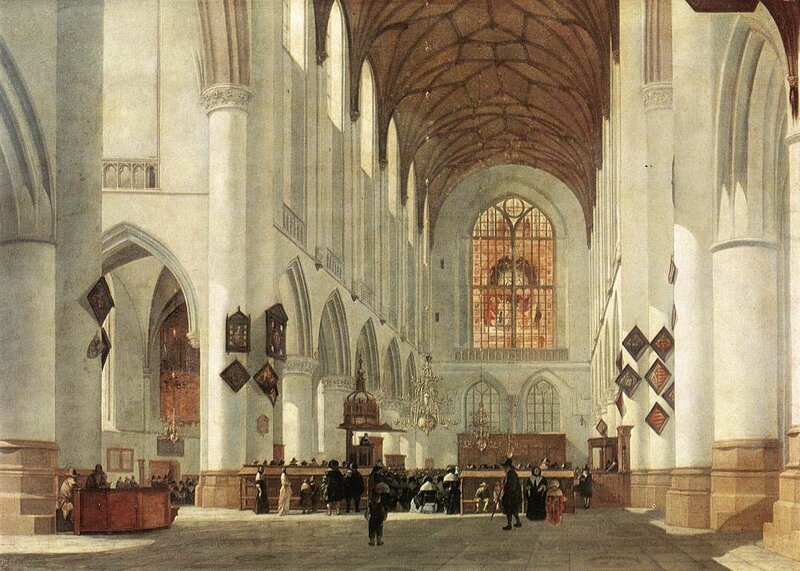 Cathedral Interior — White