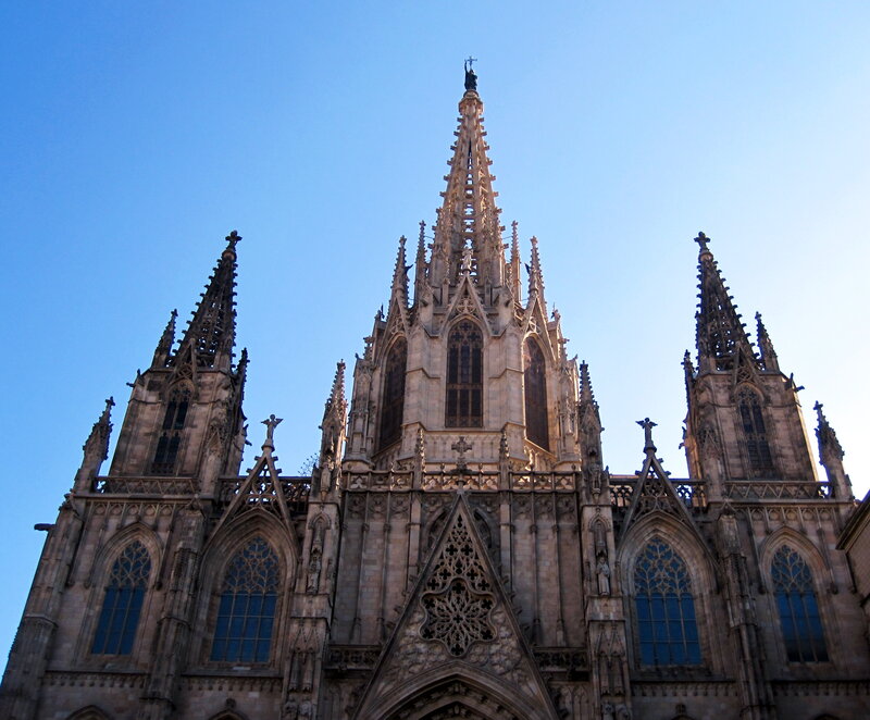 Cathedral of Barcelona — Blue