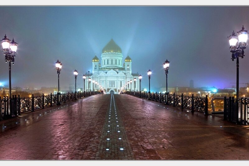 Cathedral of Christ the Savior — Blue, Serene