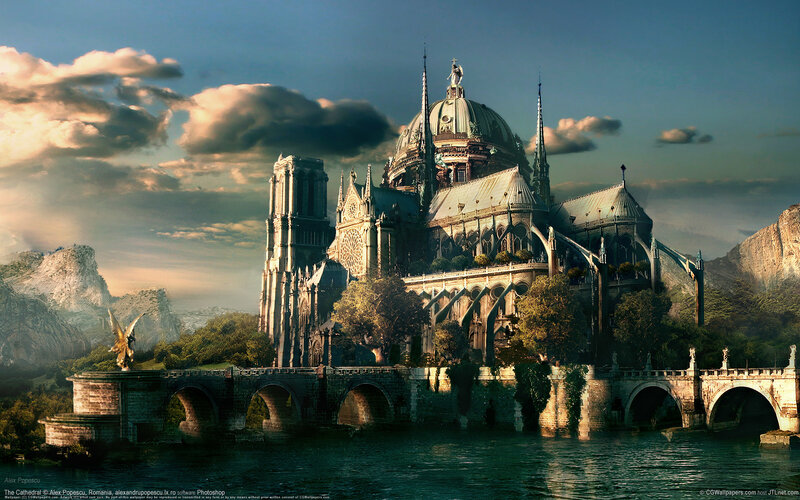 Cathedral on a River