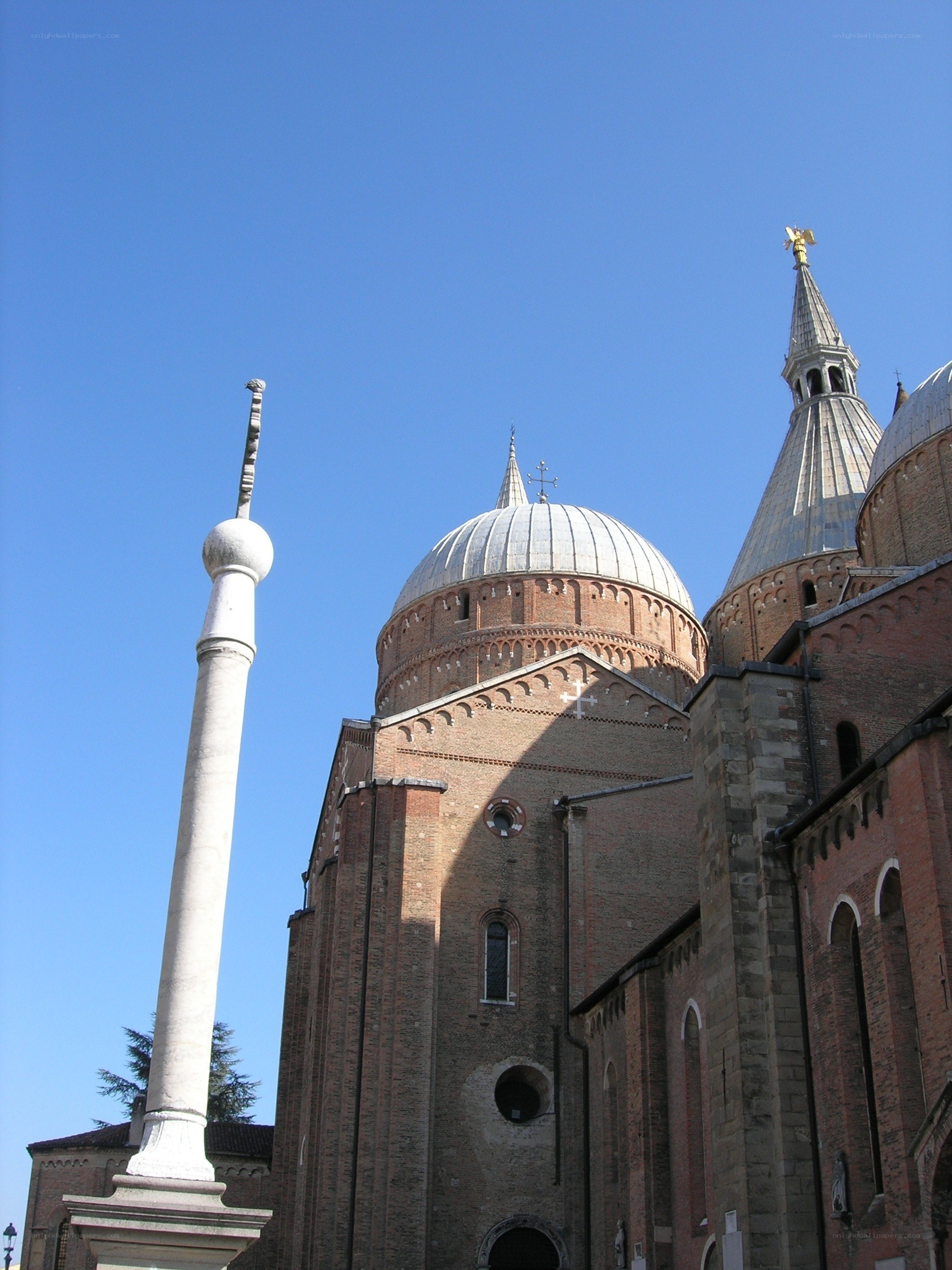 Cathedral with domes and spire