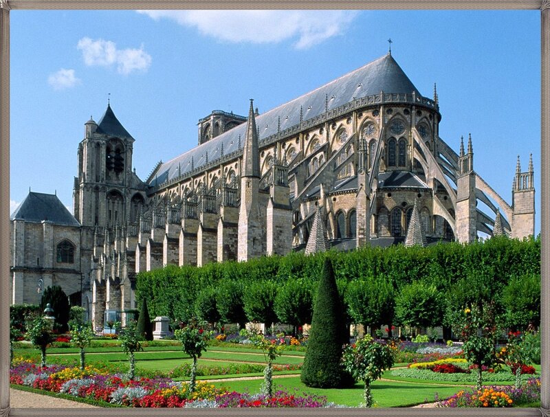 Cathedral with Gardens — Green