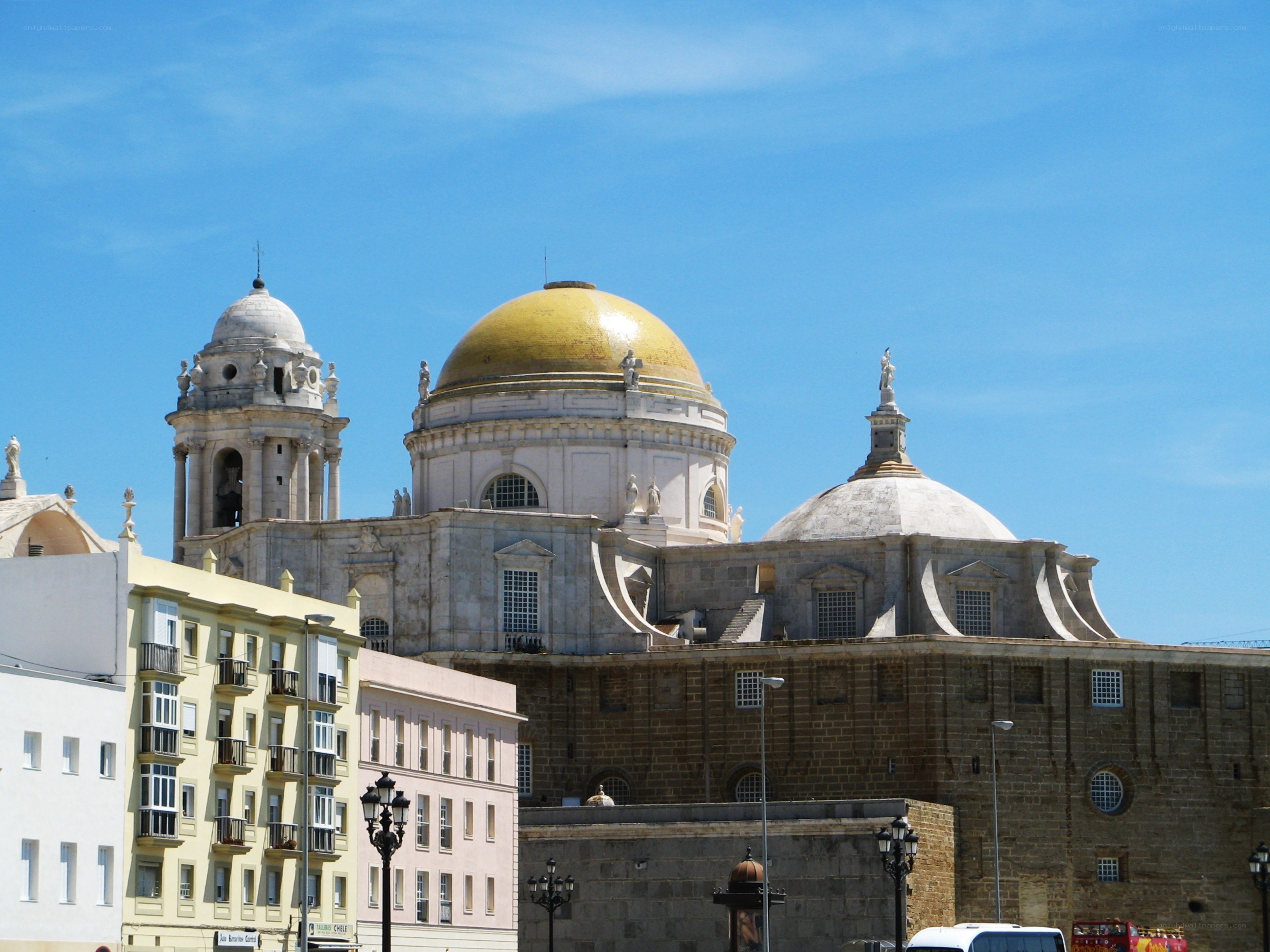 Cathedral with golden dome