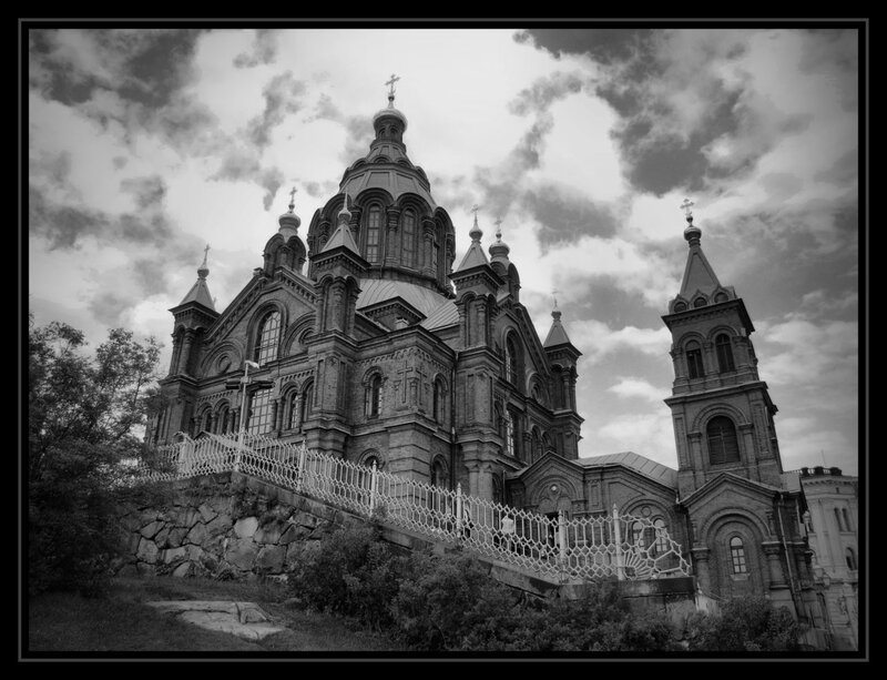 Cathedral with onion domes
