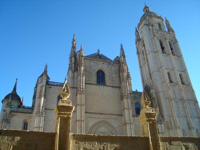 Cathedral with Tall Towers