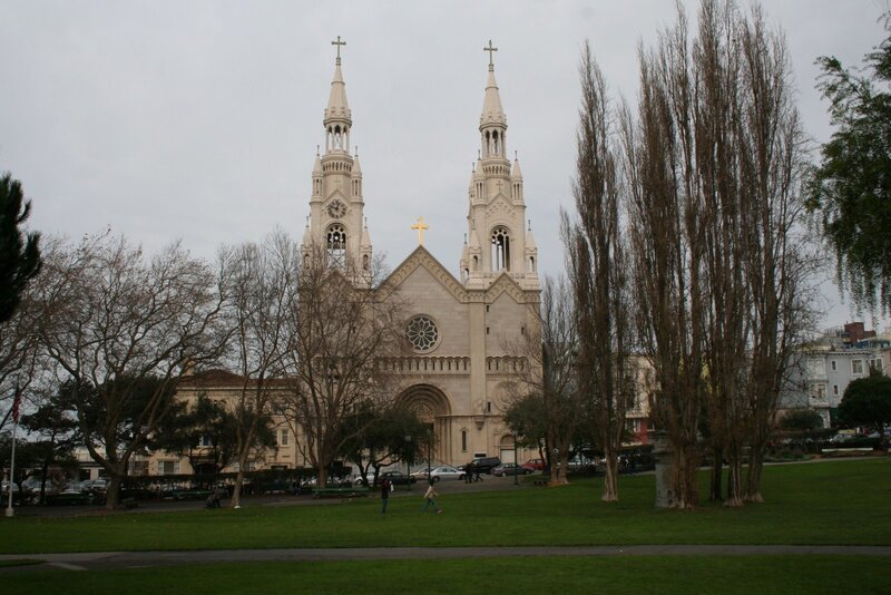 Cathedral with Twin Spires — Green