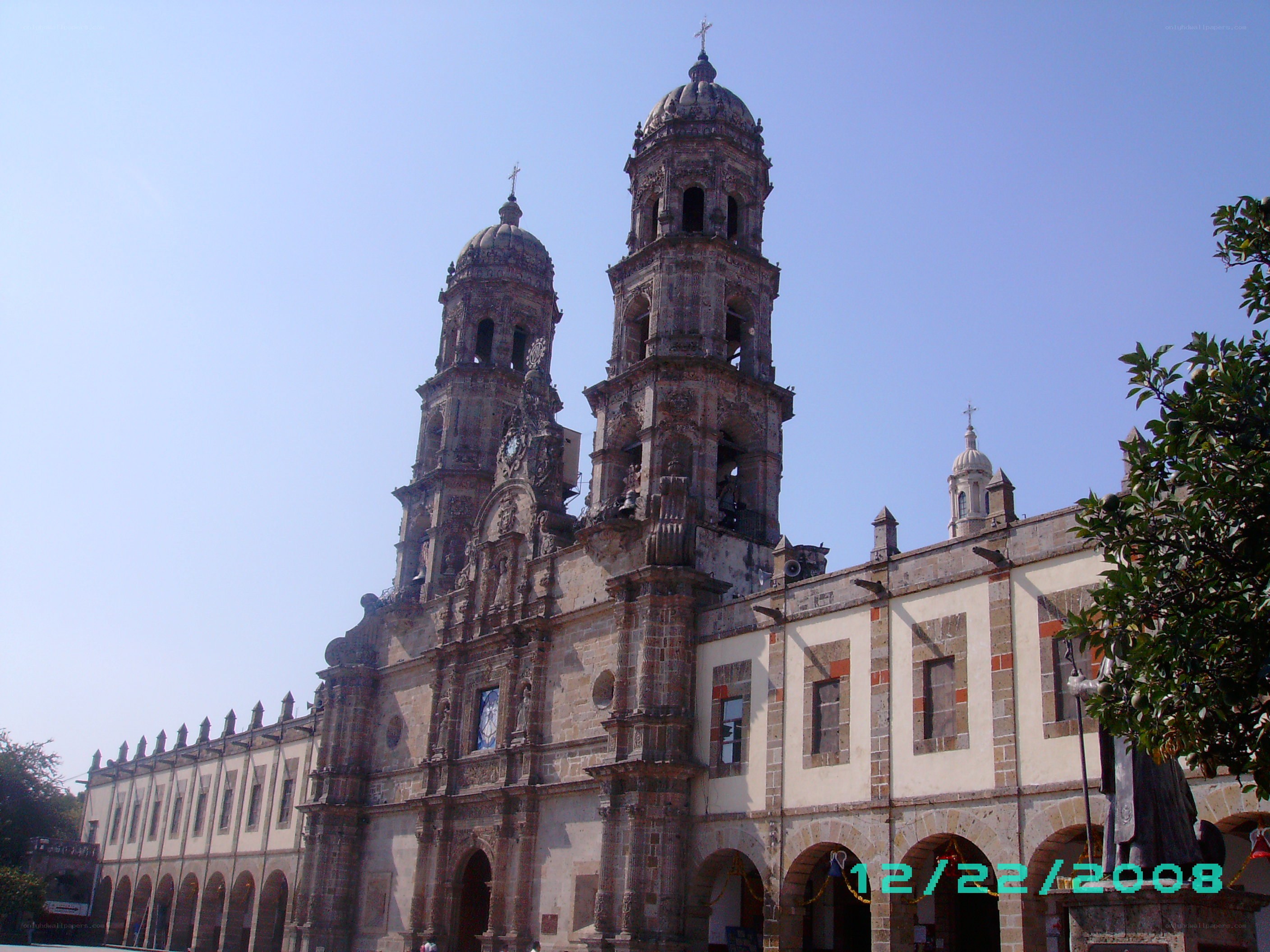 Cathedral with twin towers