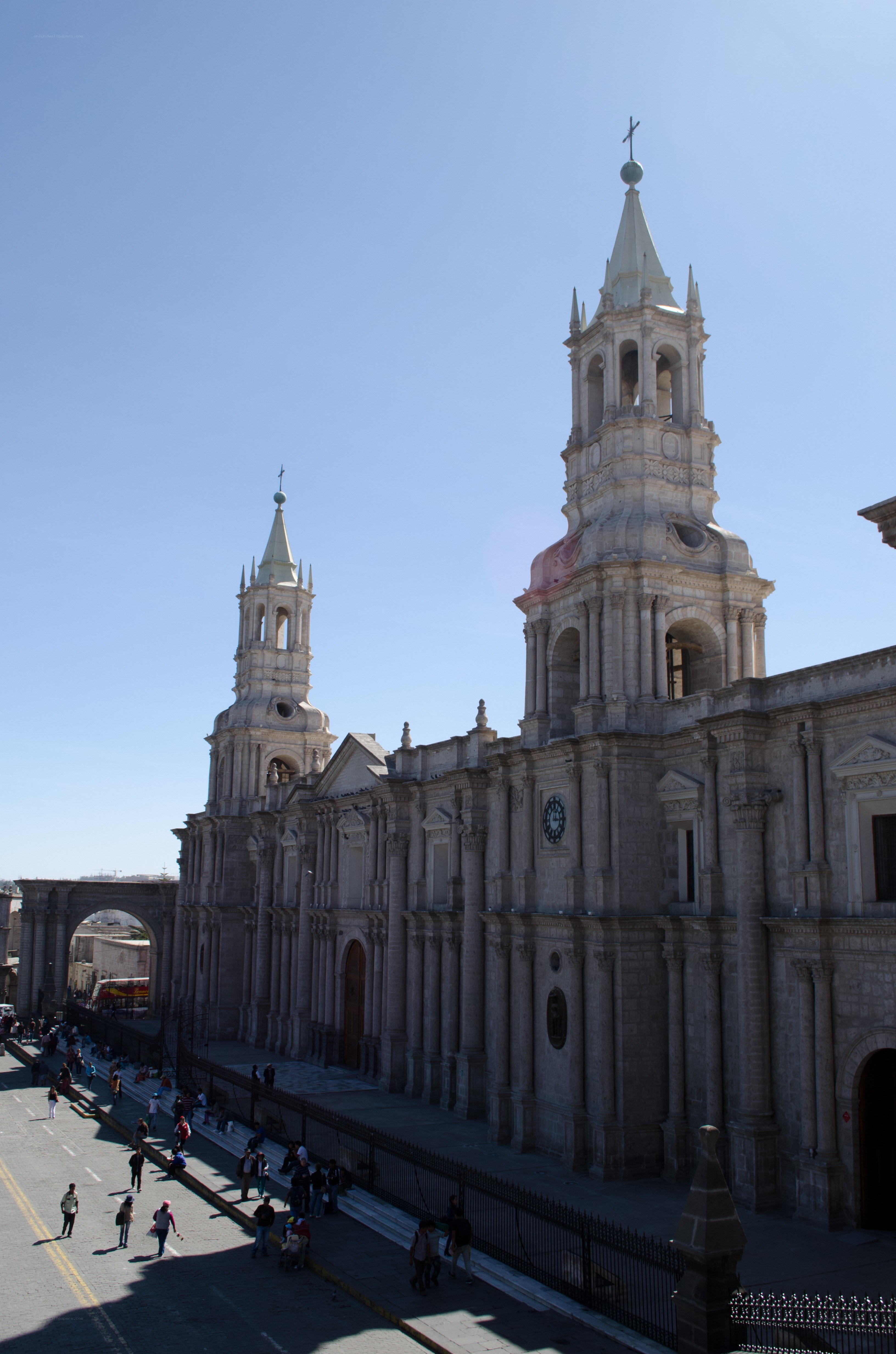 Cathedral with twin towers
