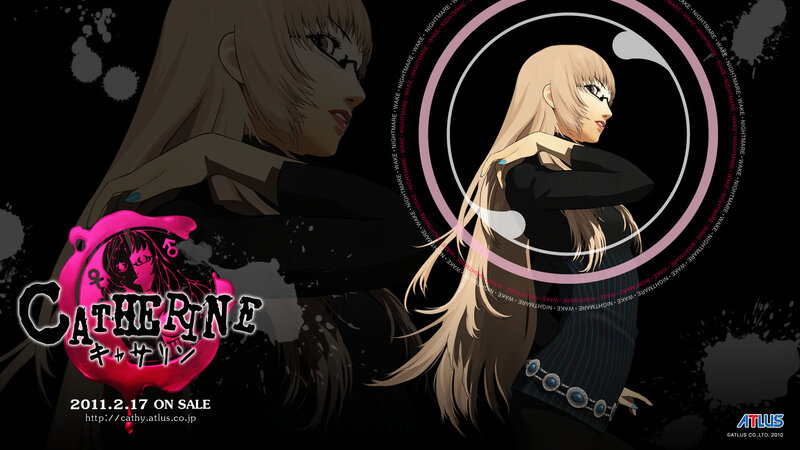 Catherine game promotional art