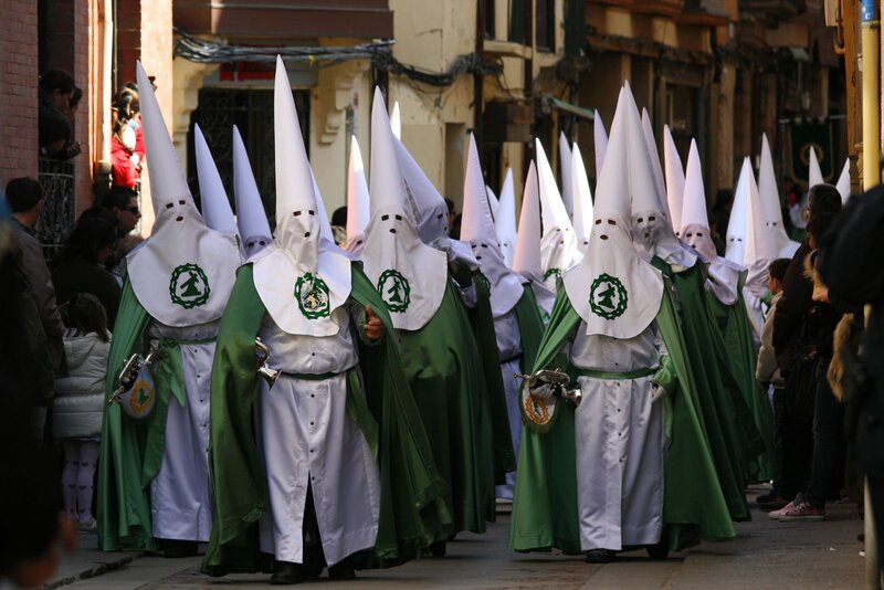 Catholic procession in Spain