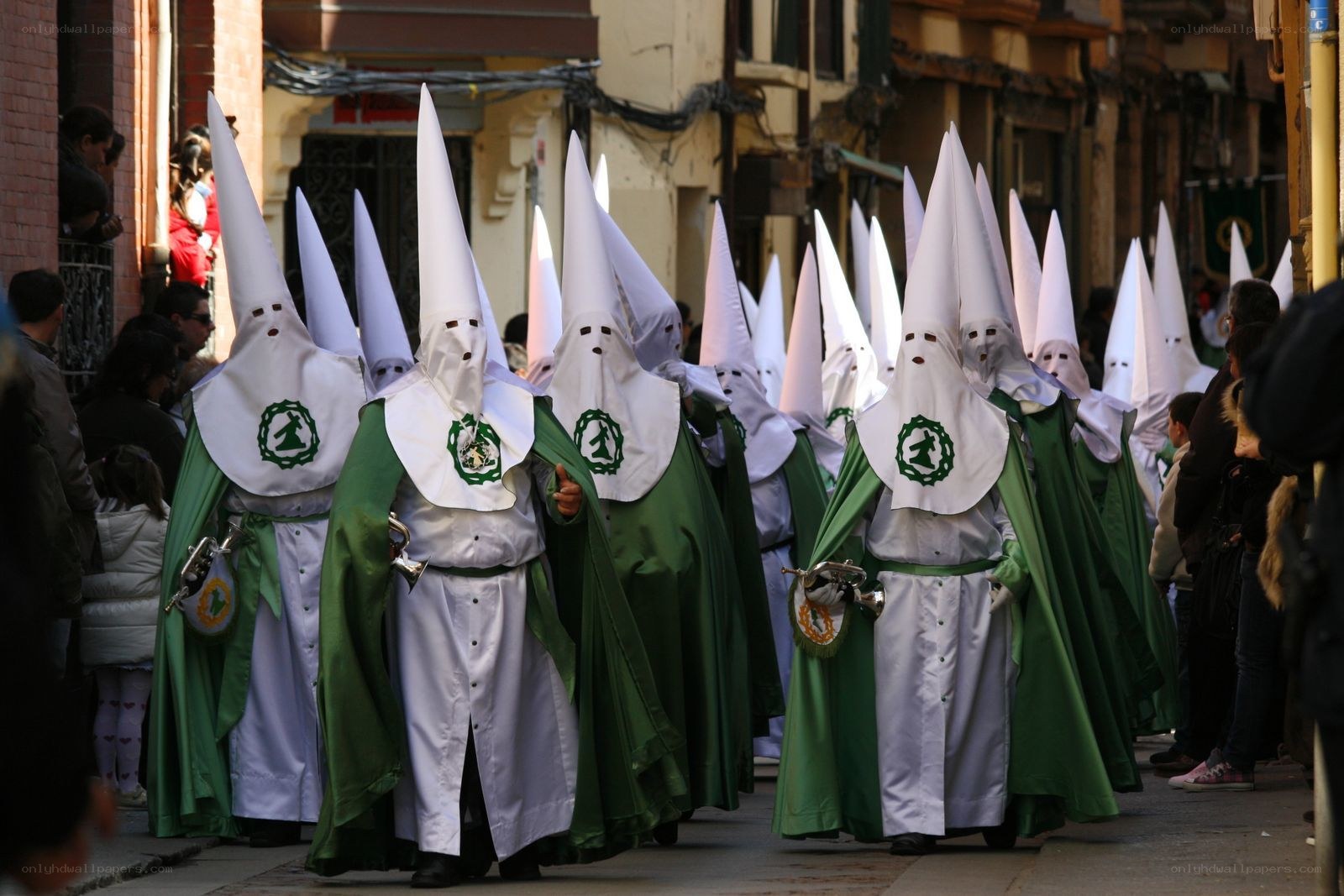 Catholic procession in Spain