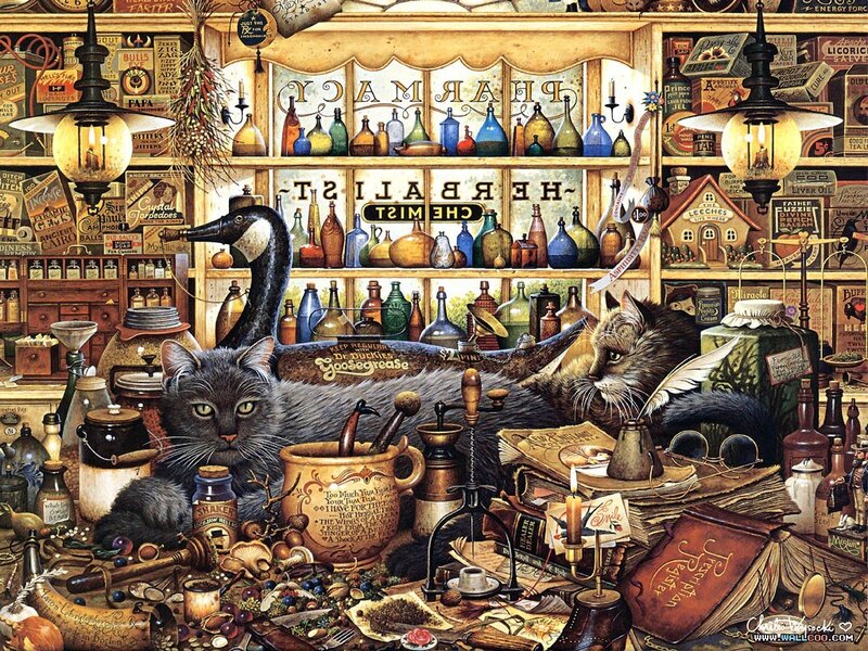 Cats in a Pharmacy