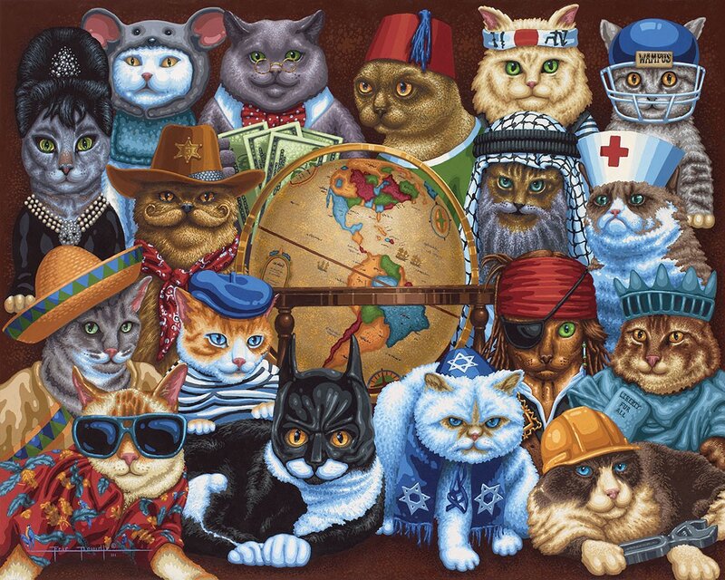 Cats in Costumes