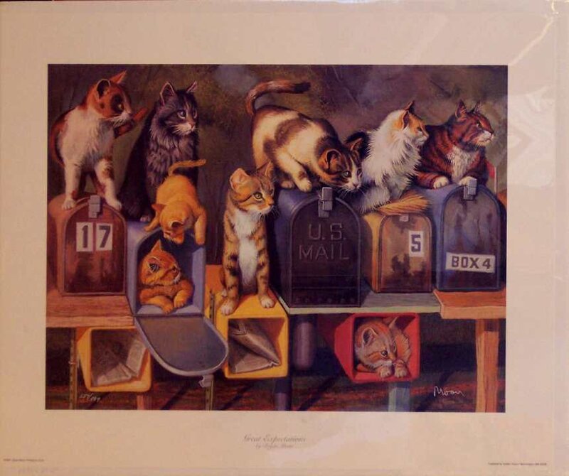 Cats in Mailboxes
