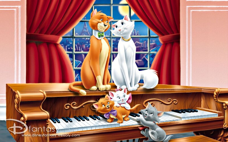 Cats on a Piano — Red