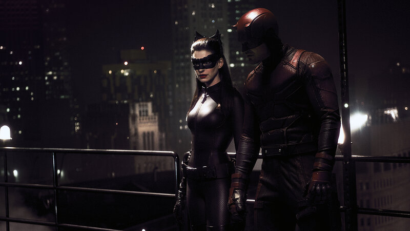 Catwoman and Daredevil