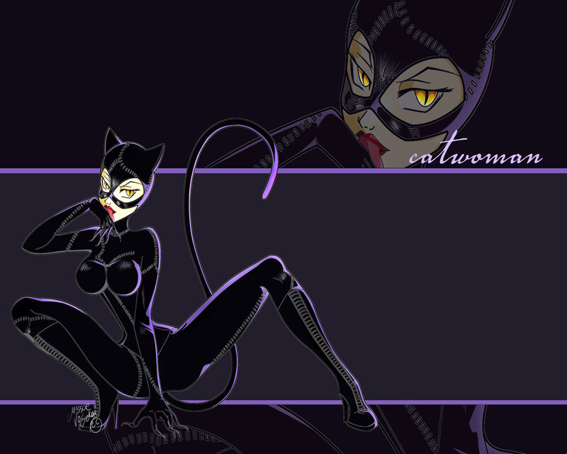 Catwoman character art