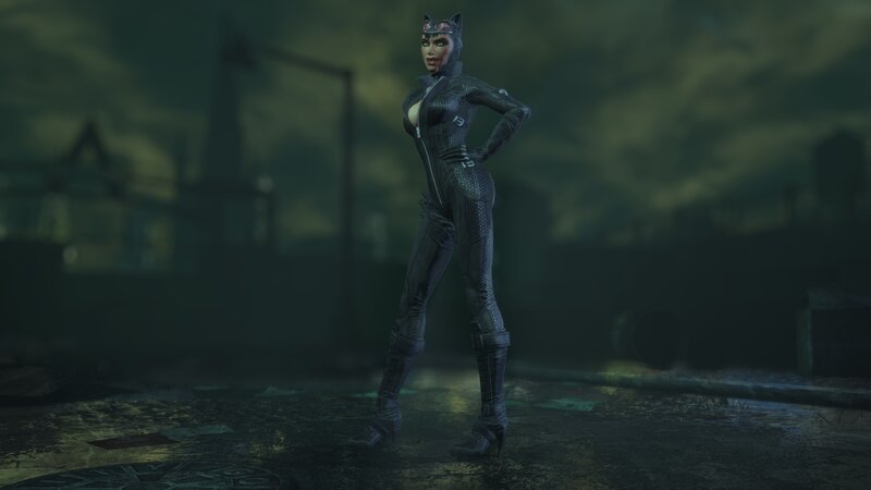 Catwoman Character — Black, Dark