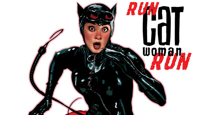 Catwoman Character — Black, Dramatic, Comic, Whip