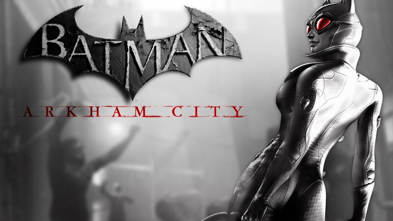 Catwoman Character — Black, Dramatic, Digital Art