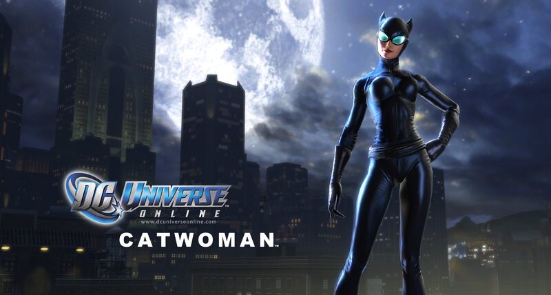 Catwoman Character — Black, Dramatic, Night