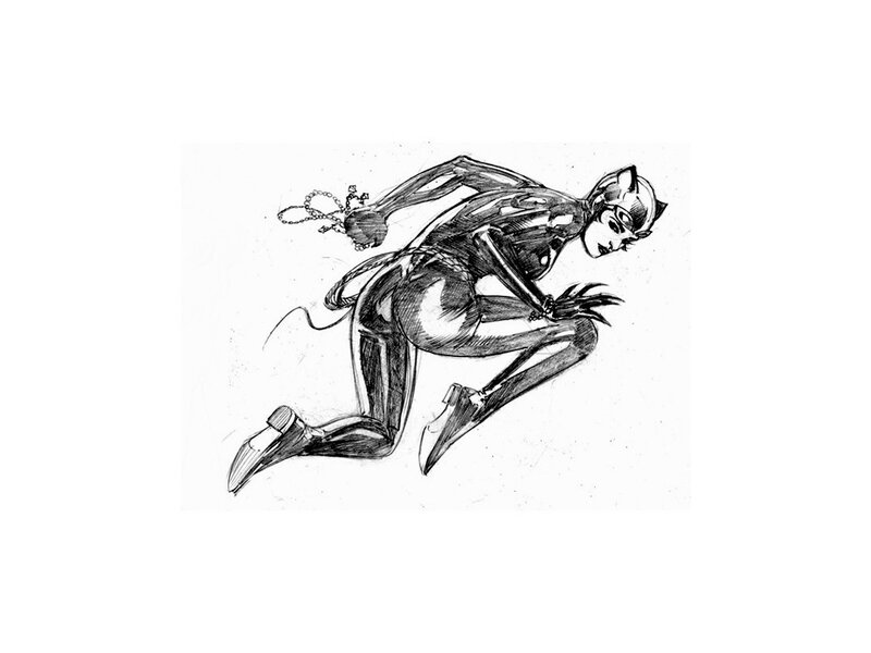 Catwoman Character — Black