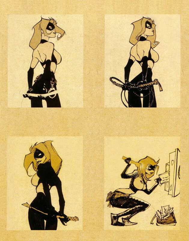 Catwoman character designs