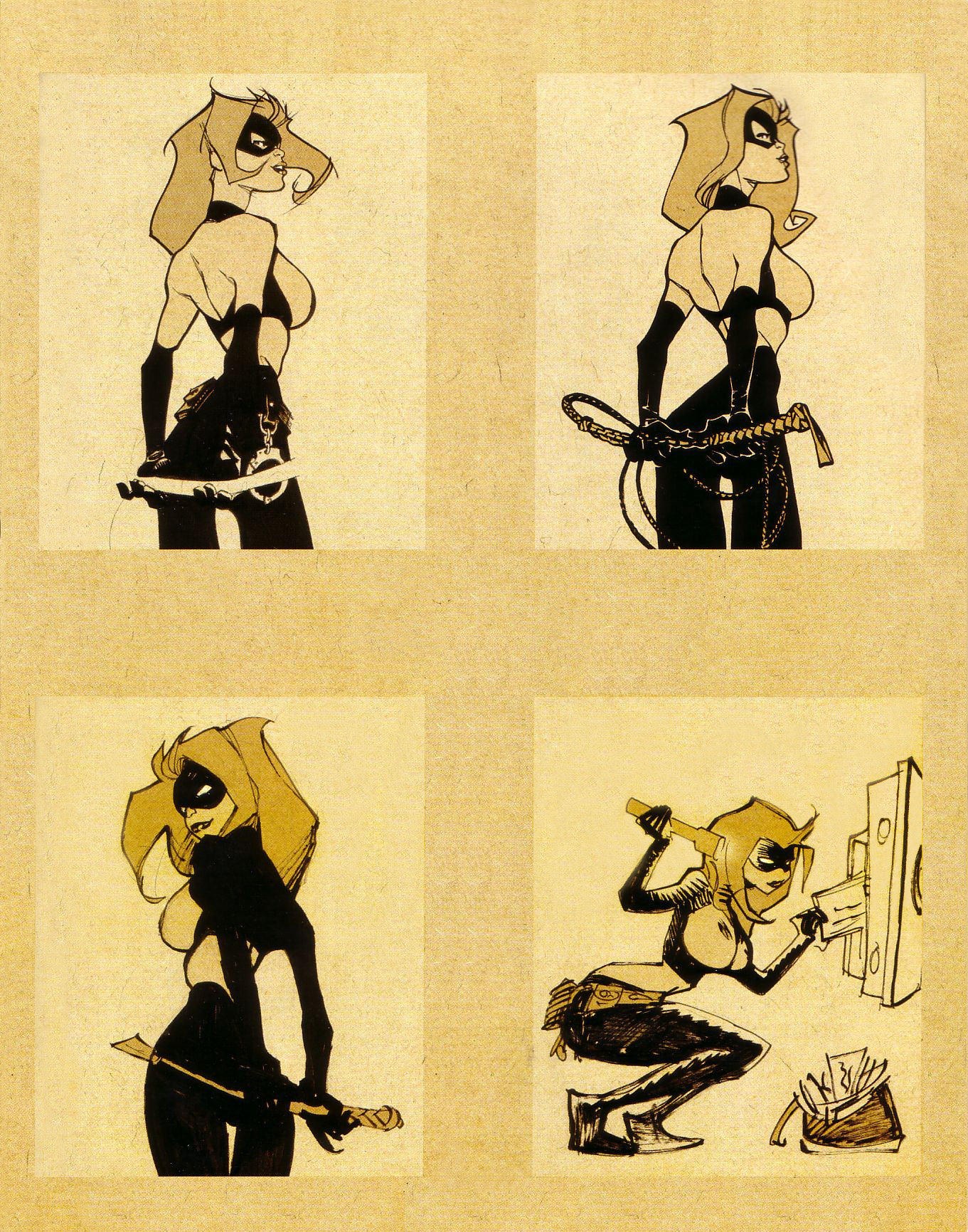 Catwoman character designs