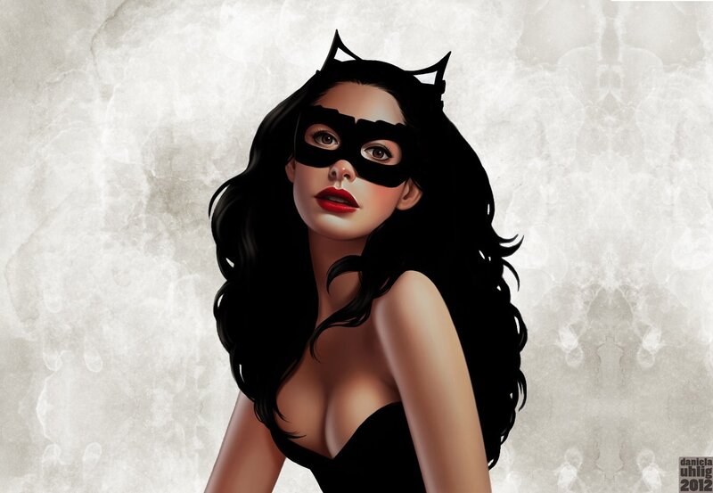 Catwoman character illustration