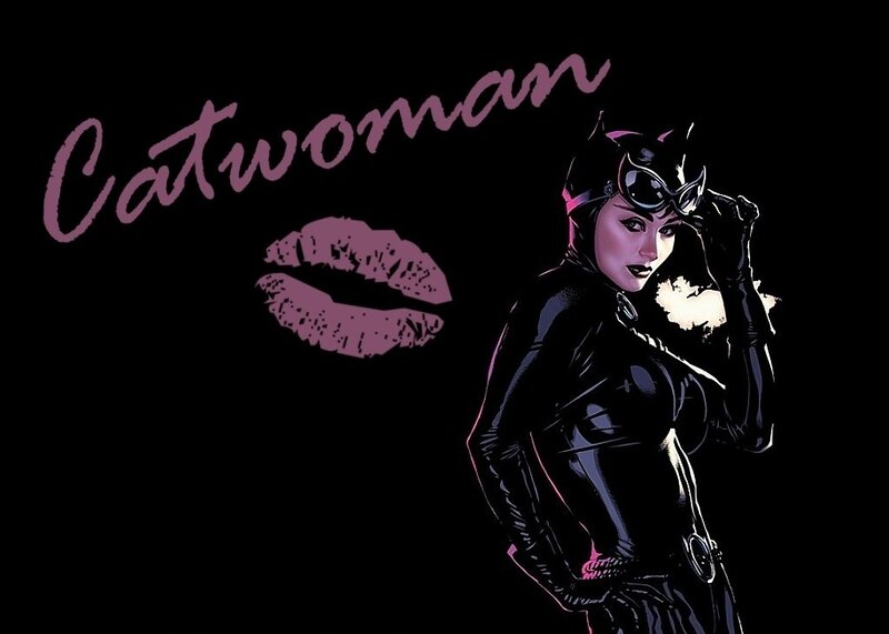 Catwoman character illustration