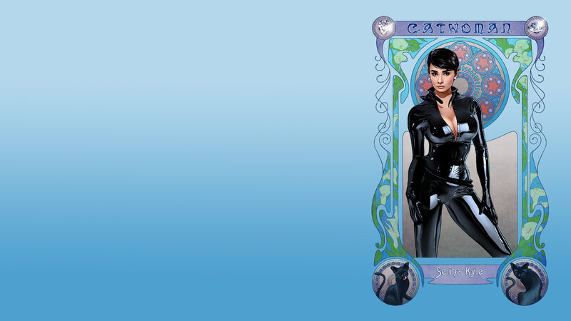 Catwoman character portrait