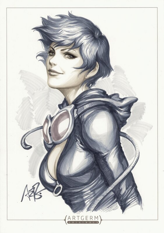 Catwoman character portrait