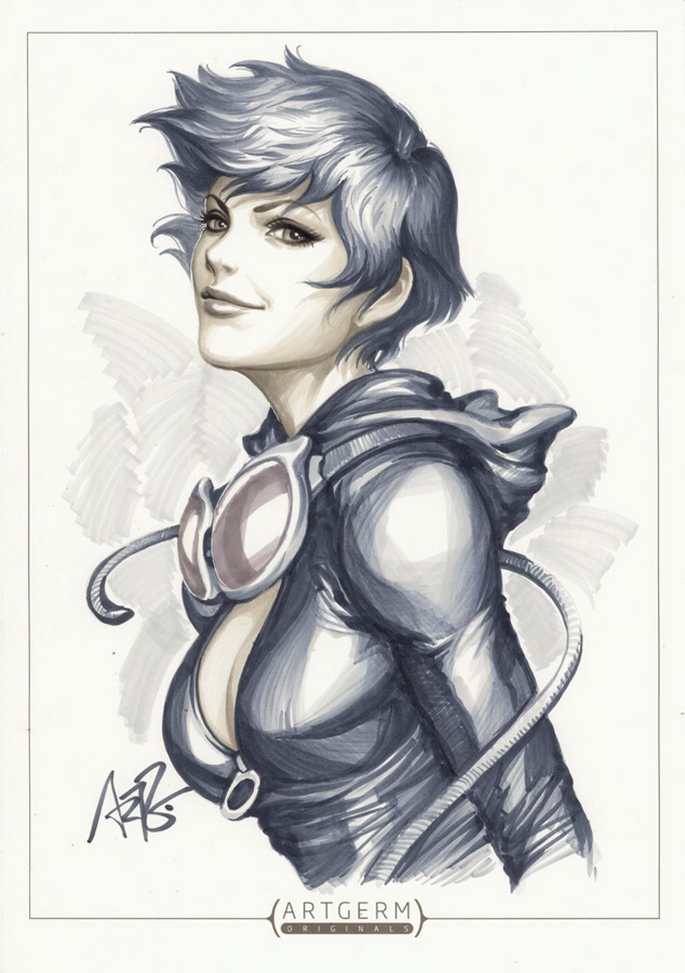 Catwoman character portrait