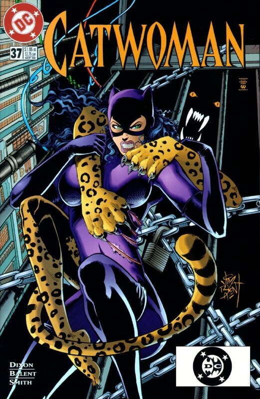 Catwoman comic book cover