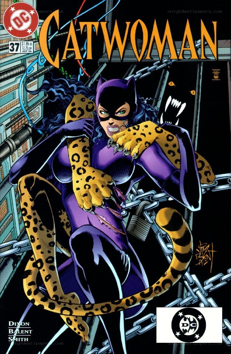 Catwoman comic book cover