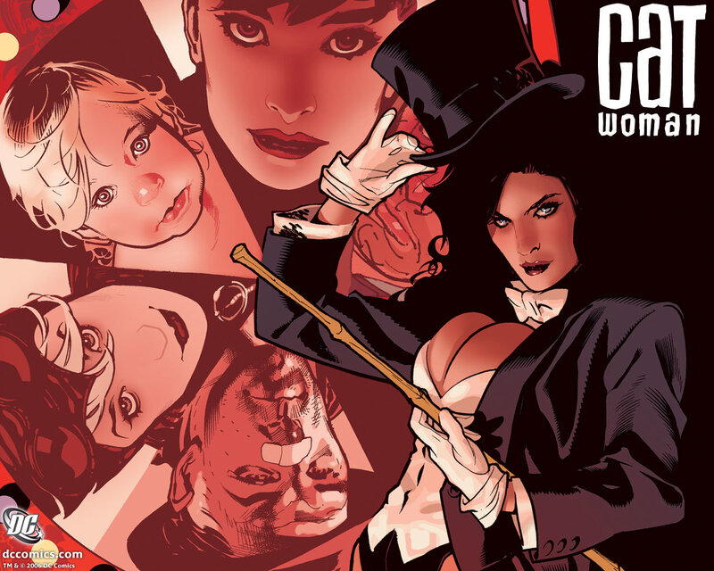 Catwoman comic book cover