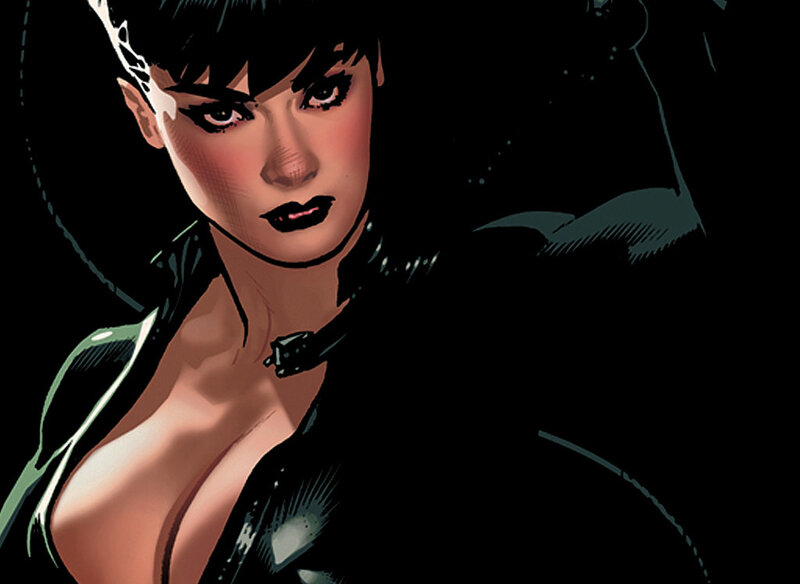 Catwoman comic book cover