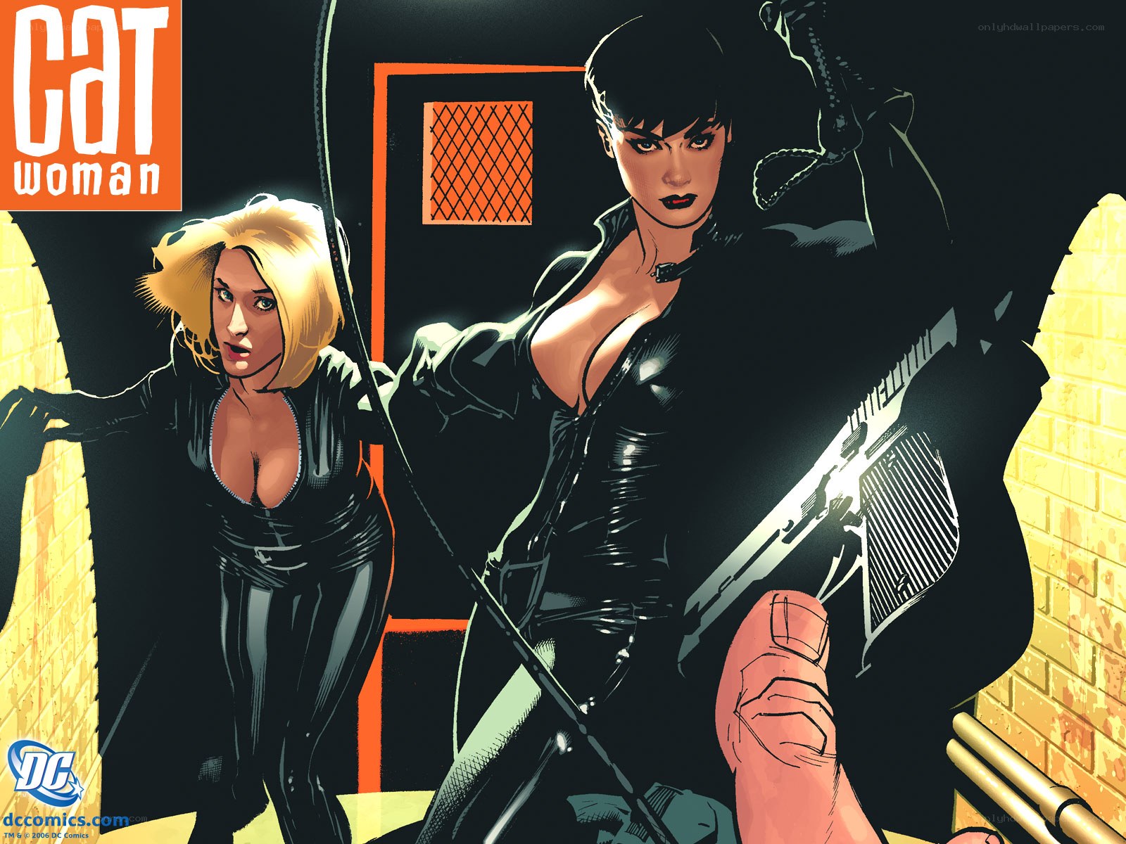 Catwoman comic book cover