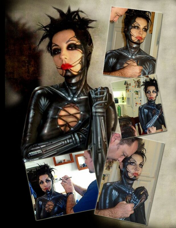 Catwoman costume transformation