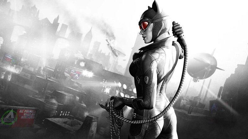 Catwoman Holding Whip