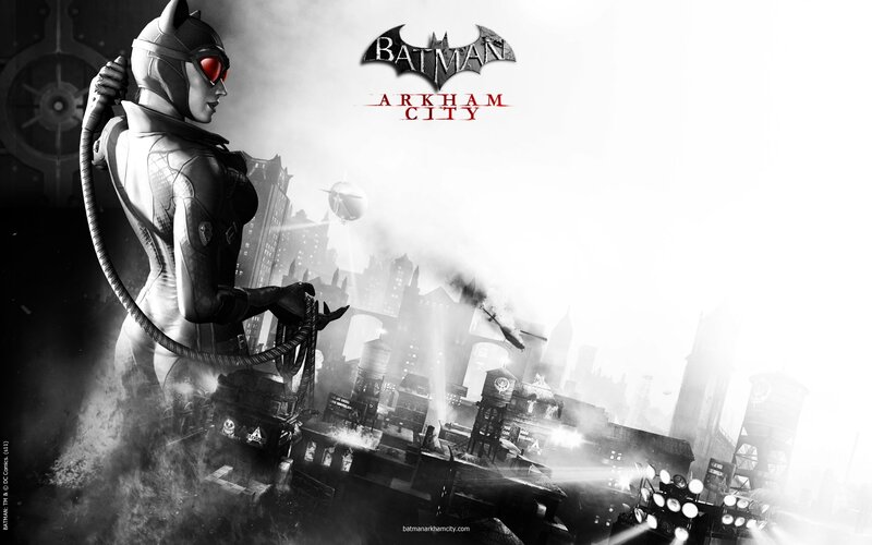 Catwoman in City