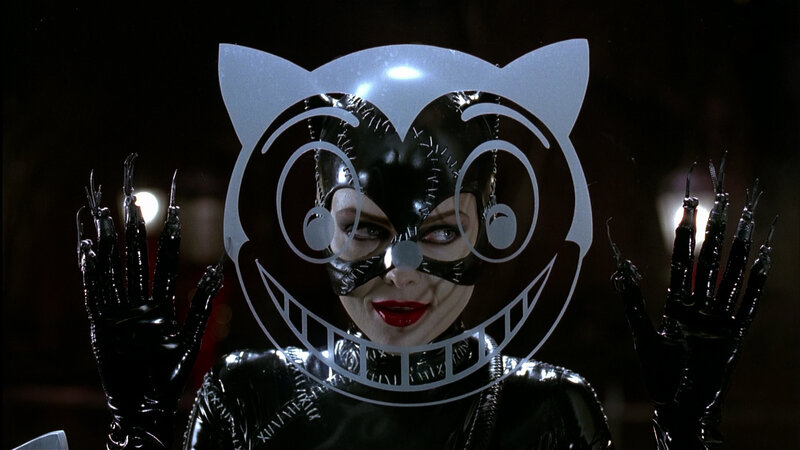 Catwoman in costume